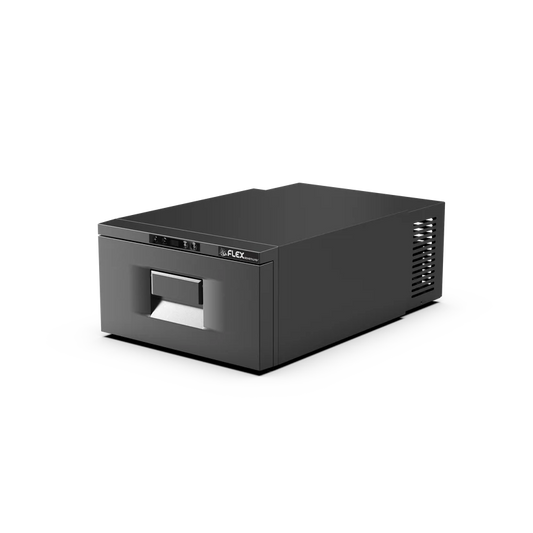 Flex Adventures D30 20L Drawer Fridge Freezer | Built-In Canopy & Drawer System | Bluetooth | 12V/24V