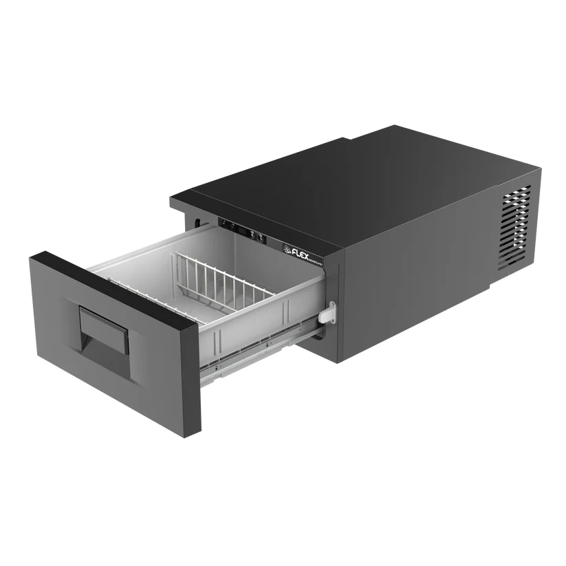 Flex Adventures D30 20L Drawer Fridge Freezer | Built-In Canopy & Drawer System | Bluetooth | 12V/24V