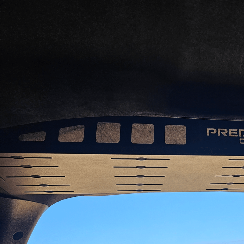 Toyota Fortuner D4D Interior Rear Molle Rack