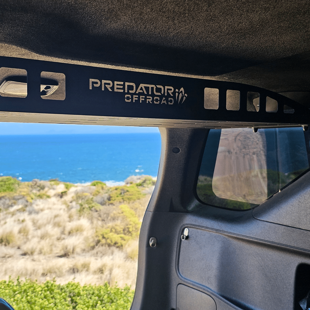 Toyota Fortuner D4D Interior Rear Molle Rack