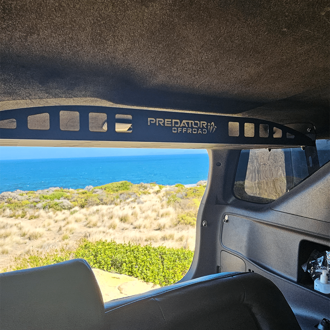 Toyota Fortuner D4D Interior Rear Molle Rack