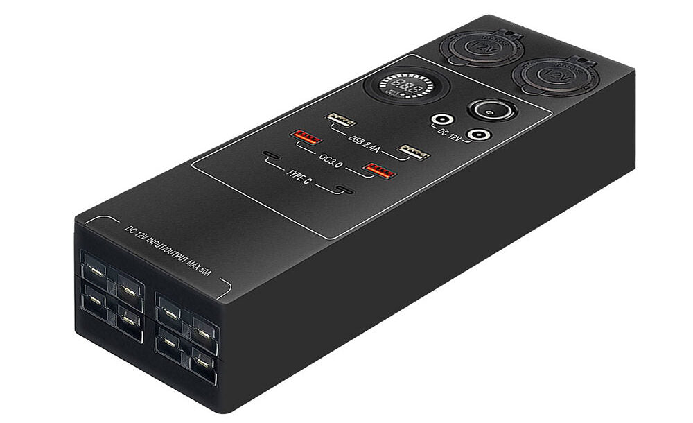 Flex Adventures DC Control Box | 13-Port 12V/24V Power Distribution ...