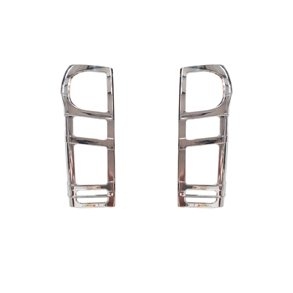Isuzu DMAX 2012-2021 Tail Light Cover Trims - Chrome