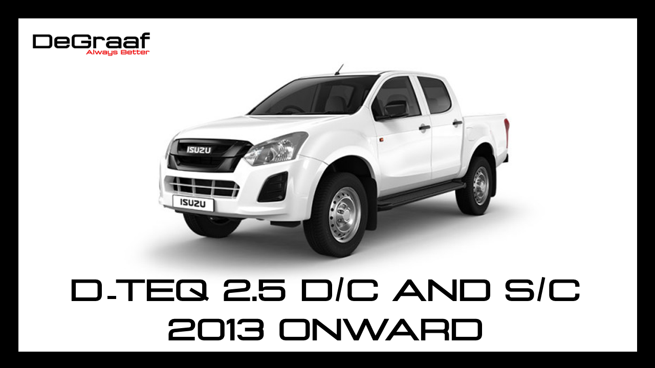 DeGraaf 76mm Stainless Steel Performance Exhaust | Isuzu D-Teq 2.5 (2013–2020)