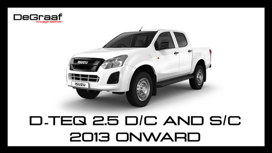 DeGraaf 76mm Stainless Steel Performance Exhaust | Isuzu D-Teq 2.5 (2013–2020)