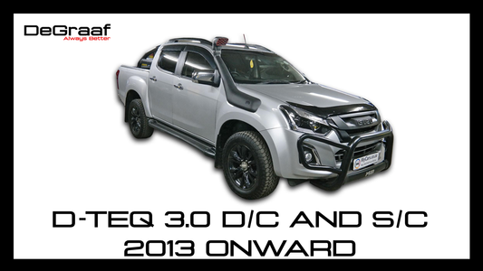DeGraaf 76mm Stainless Steel Performance Exhaust | Isuzu D-Teq 3.0 (2013–2020)