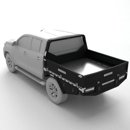 Double Cab Tray Drop Sides