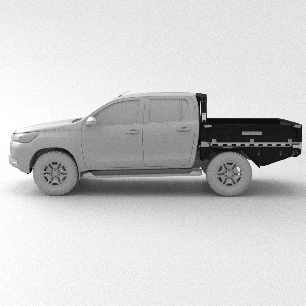 Double Cab Tray Drop Sides
