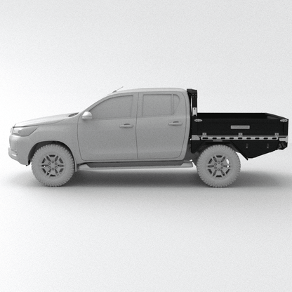Double Cab Tray Drop Sides