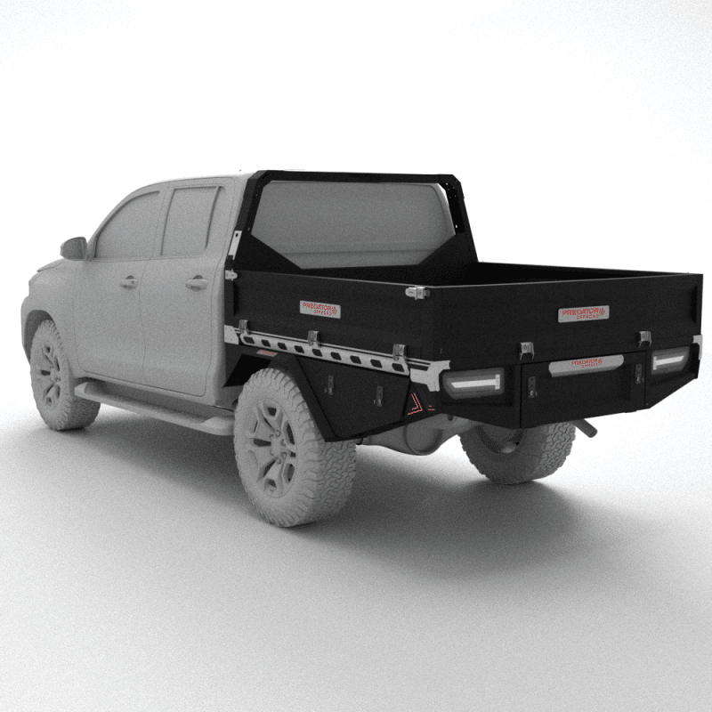 Double Cab Tray Drop Sides