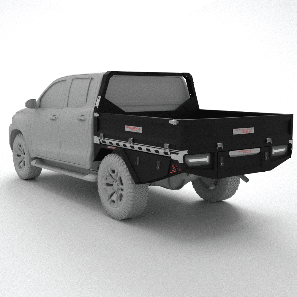 Double Cab Tray Drop Sides