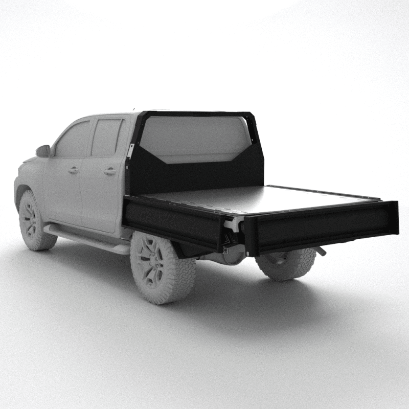 Double Cab Tray Drop Sides