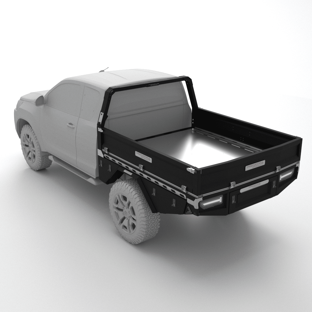 Extra Cab Tray Drop Sides