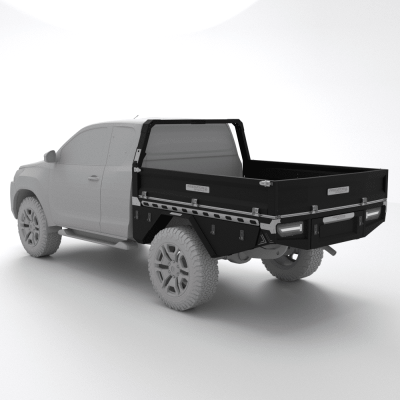 Extra Cab Tray Drop Sides