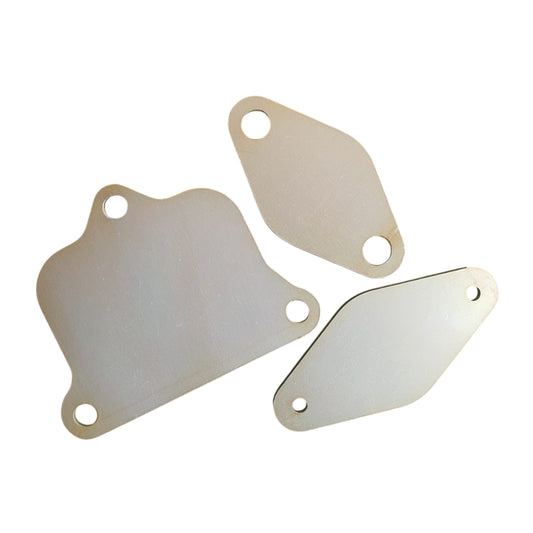 Ford 2.2 / 3.2 / T6-T7 Advanced EGR Blankoff Plates (Stainless Steel)