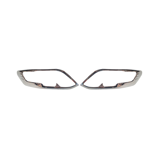 Toyota Fortuner 2012-2015 Head Light Cover - Chrome