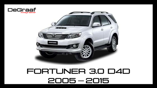 DeGraaf 76mm Stainless Steel Performance Exhaust | Toyota Fortuner 3.0 D4D (2005–2015)
