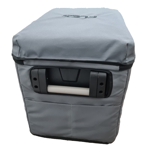 Flex Adventures FS40 Heavy-Duty Protective Fridge Cover | Locally Made | Thermal Insulated | Charcoal