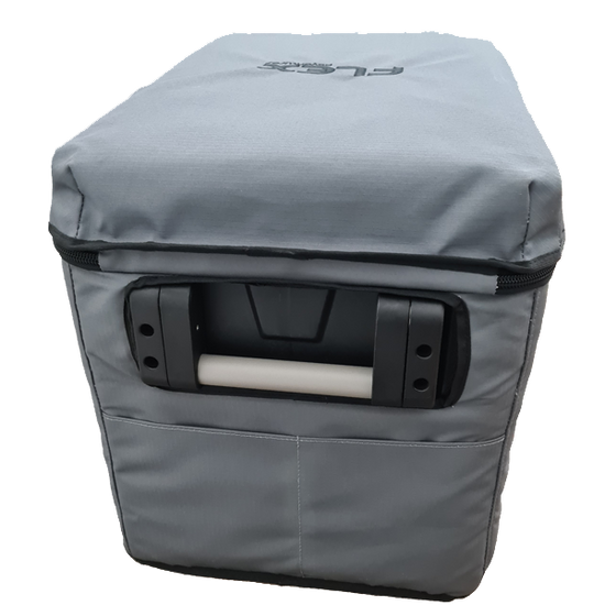 Flex Adventures FS40 Heavy-Duty Protective Fridge Cover | Locally Made | Thermal Insulated | Charcoal