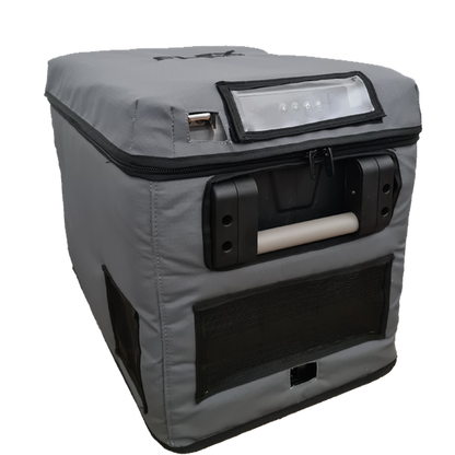 Flex Adventures FS40 Heavy-Duty Protective Fridge Cover | Locally Made | Thermal Insulated | Charcoal