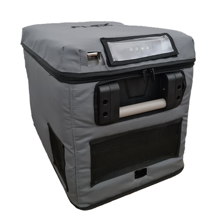 Flex Adventures FS40 Heavy-Duty Protective Fridge Cover | Locally Made | Thermal Insulated | Charcoal