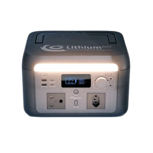 FLEX - O - POWER LITHIUM 600 PORTABLE POWER STATION
