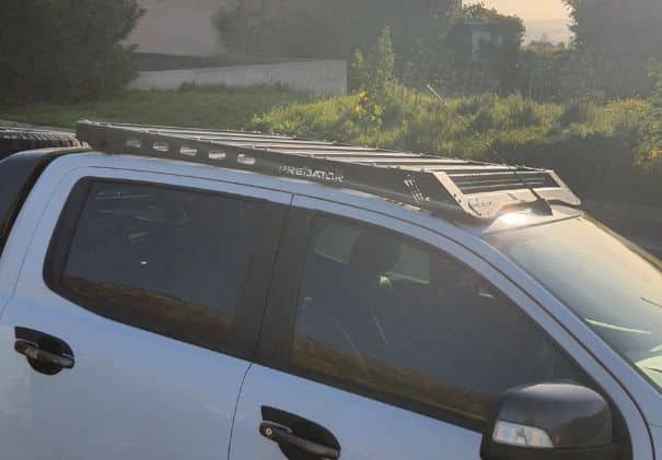 Predator Offroad Ford Ranger Double Cab Stealth Roof Rack | T6 T7 T8 (2011–2022)