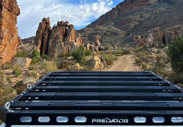 Predator Offroad Ford Ranger Double Cab Stealth Roof Rack | T6 T7 T8 (2011–2022)