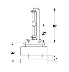 Hella D3S HID Bulb 4300K