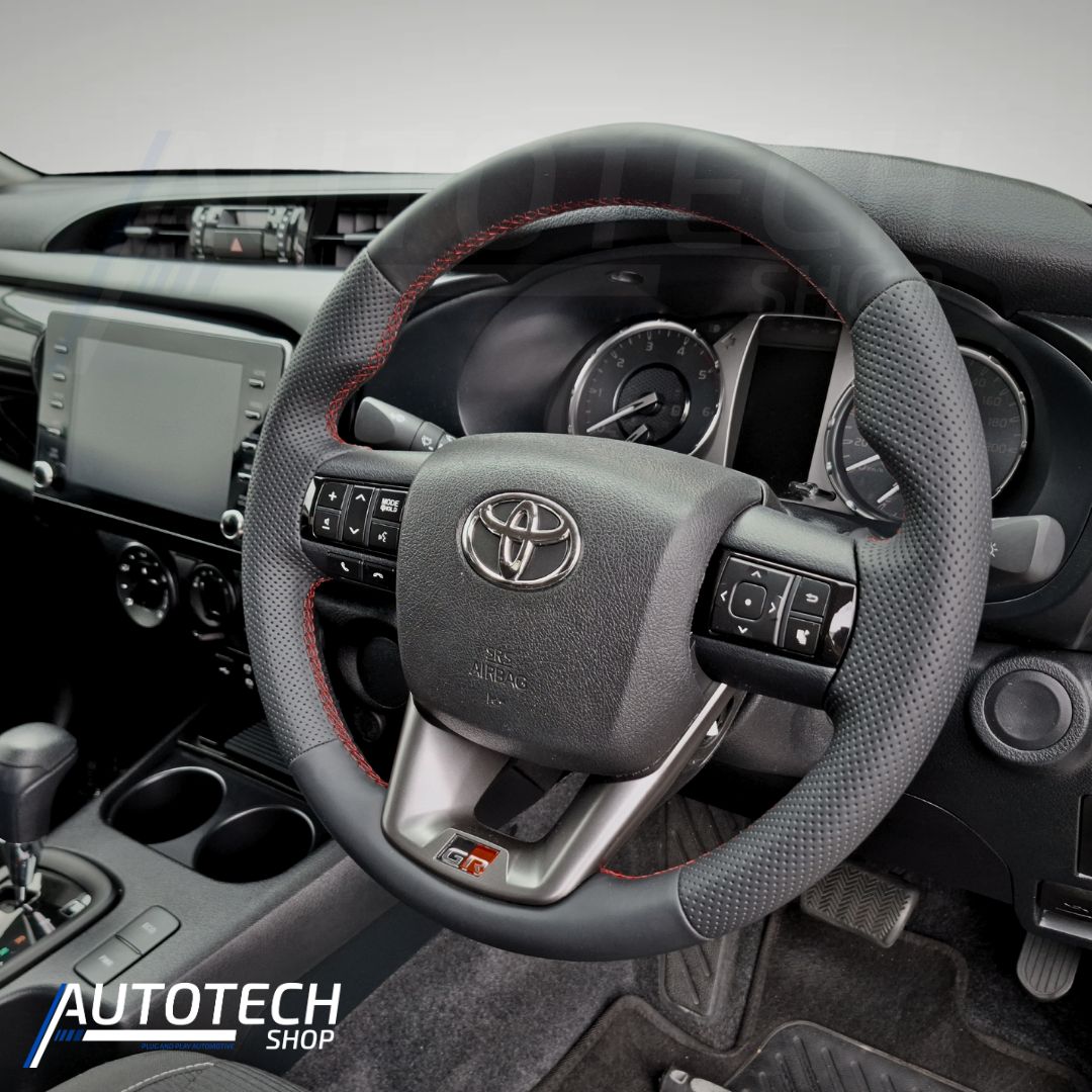 AutoTech Toyota GD6 GR-Style Steering Wheel with AutoCast AirConnect