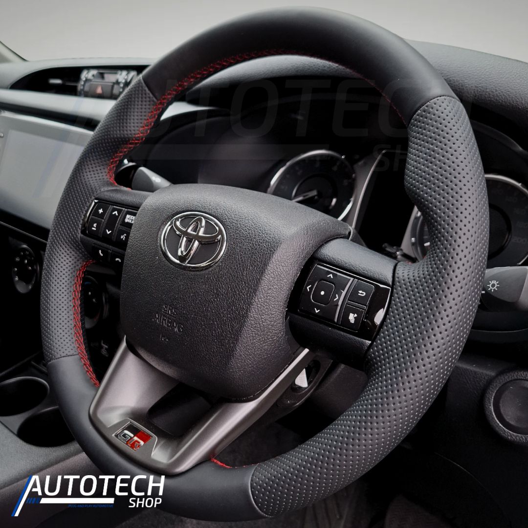 AutoTech Toyota GD6 GR-Style Steering Wheel with AutoCast AirConnect