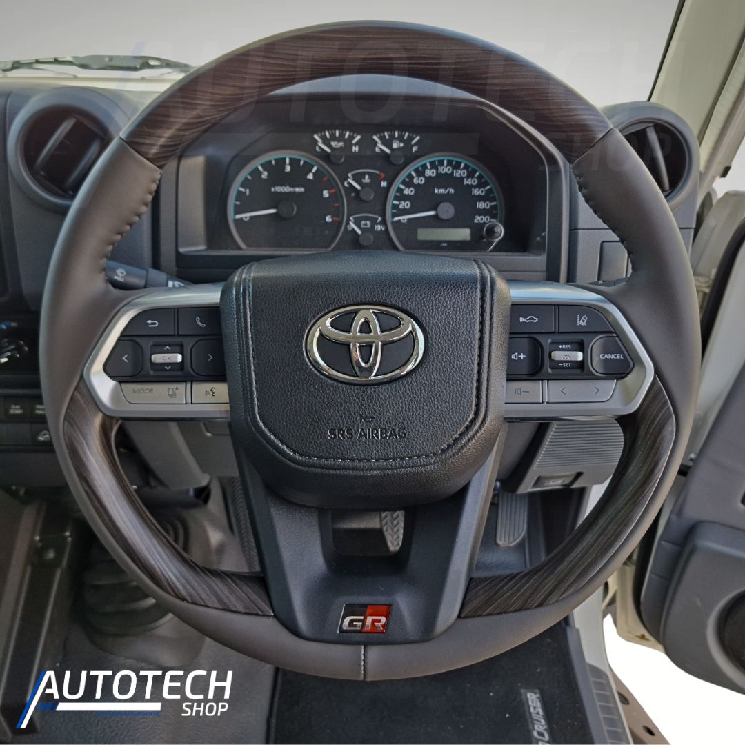 GR300 Wood Grain Steering Wheel