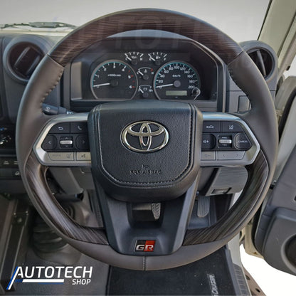 GR300 Wood Grain Steering Wheel