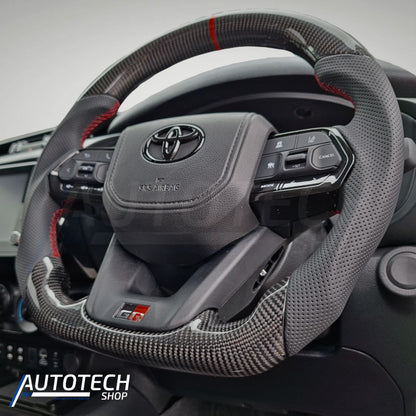 GR300 SPORT Carbon Steering Wheel + FREE Wired to Wireless Carplay Dongle