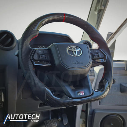 GR300 SPORT Carbon Steering Wheel + FREE Wired to Wireless Carplay Dongle