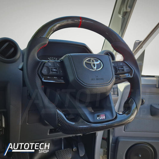 GR300 SPORT Carbon Steering Wheel + FREE Wired to Wireless Carplay Dongle