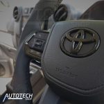 AutoTech Toyota GR300 Sport Steering Wheel + OneNav Evo 9inch for Land Cruiser Pick Up A11 (2012+)