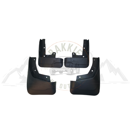 GWM P-Series Mud Flaps Black 4PC Commercial