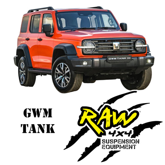 RAW 4x4 Heavy-Duty Suspension Lift Kit – GWM Tank 300 (2023+)