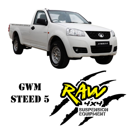 GWM Steed 5 Raw Suspension