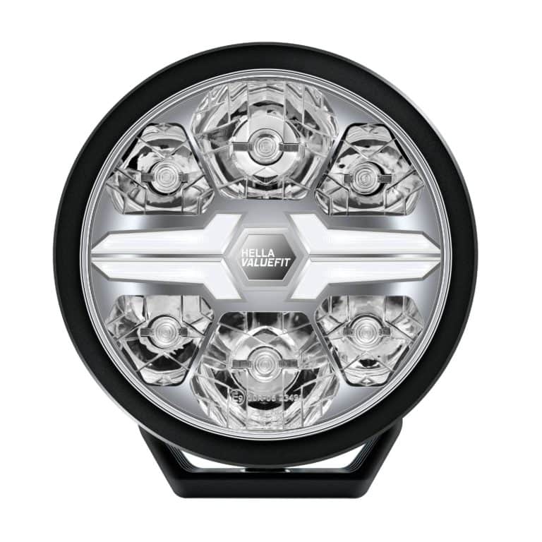 Hella Valuefit Flush Mount 6 LED Round 90mm Long Range