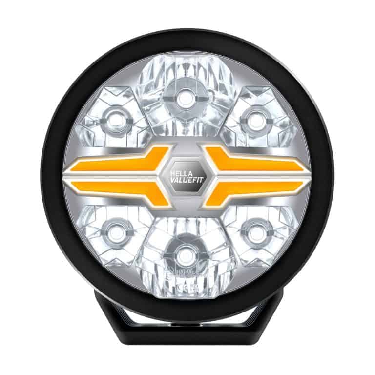 Hella Comet 500 12V Yellow Single