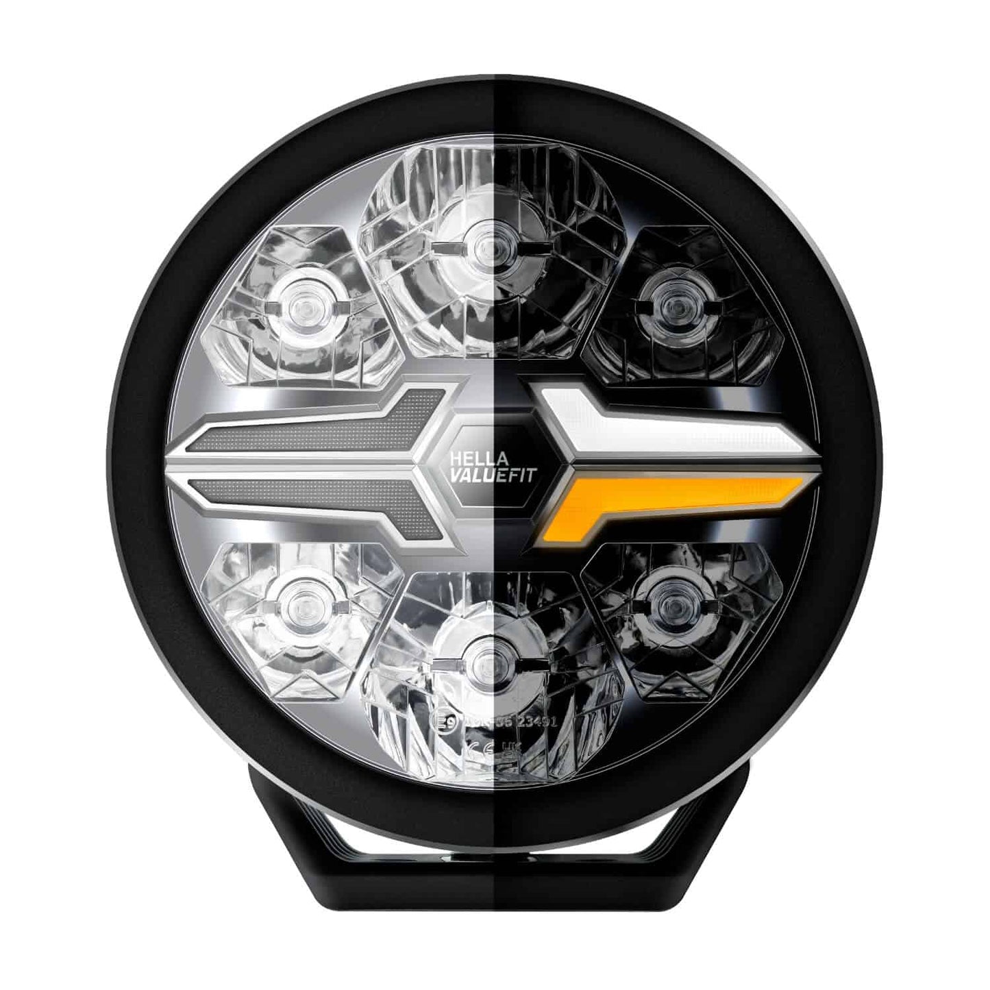Hella Valuefit Blade 9" Round Black single