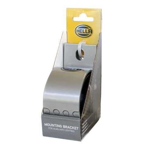 Hella 76mm Bracket Each- Silver
