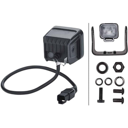 Hella LED Black Magic 2.7" Cube Kit - (Flood)