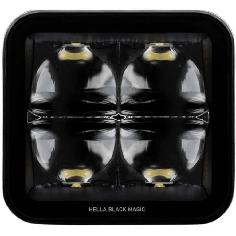 Hella Valuefit Flush Mount 6 LED Cube Light Long Range
