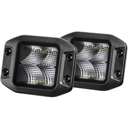 Hella LED Black Magic 3.2" Cube Kit - (Flood/Flush)