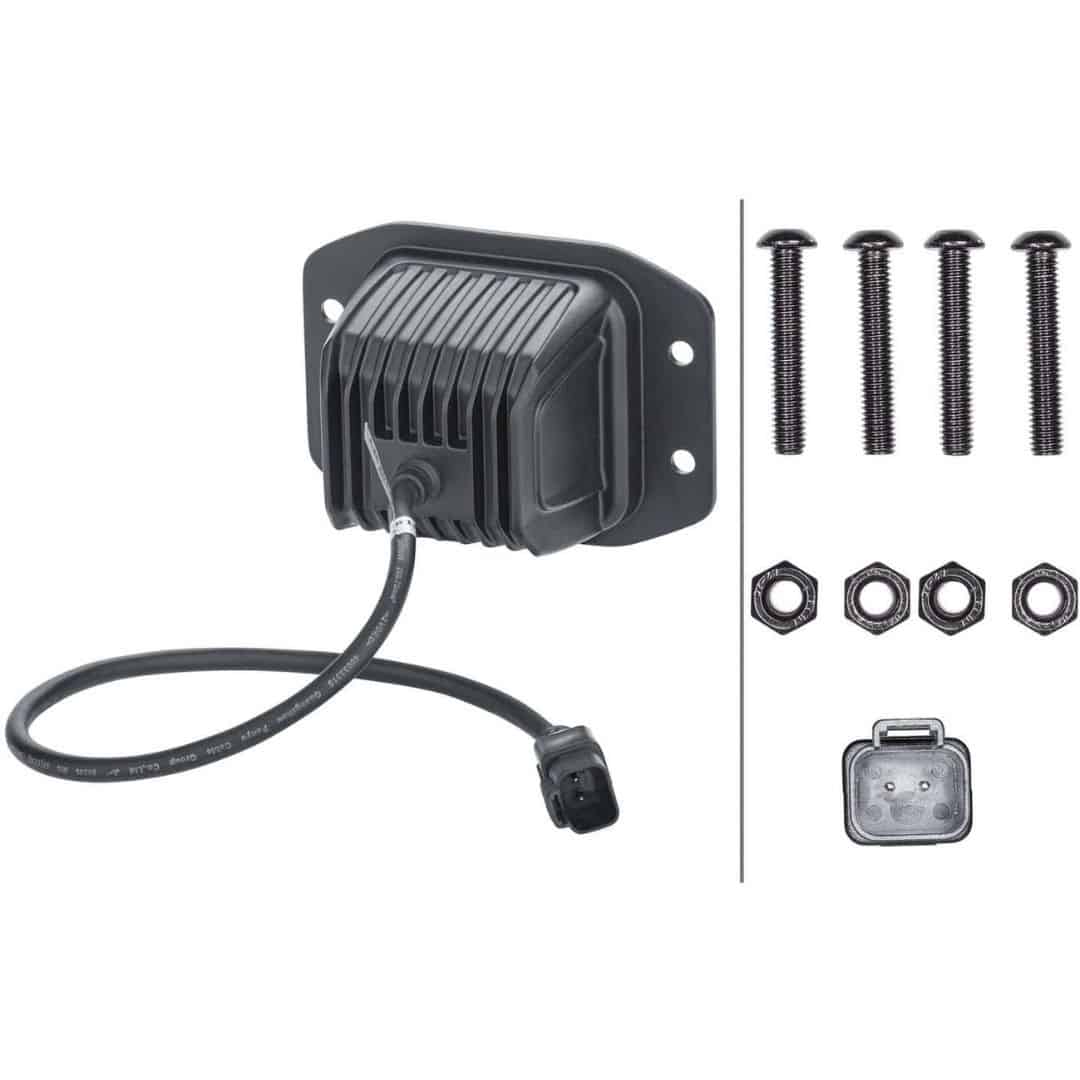 Hella LED Black Magic 3.2" Cube Kit - (Flood/Flush)