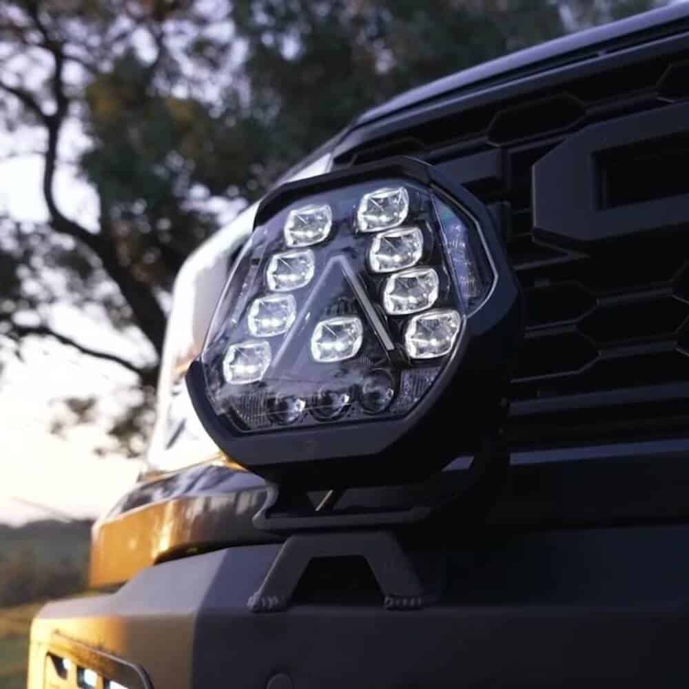 Hella Antares 9" LED Aux Lamp Set