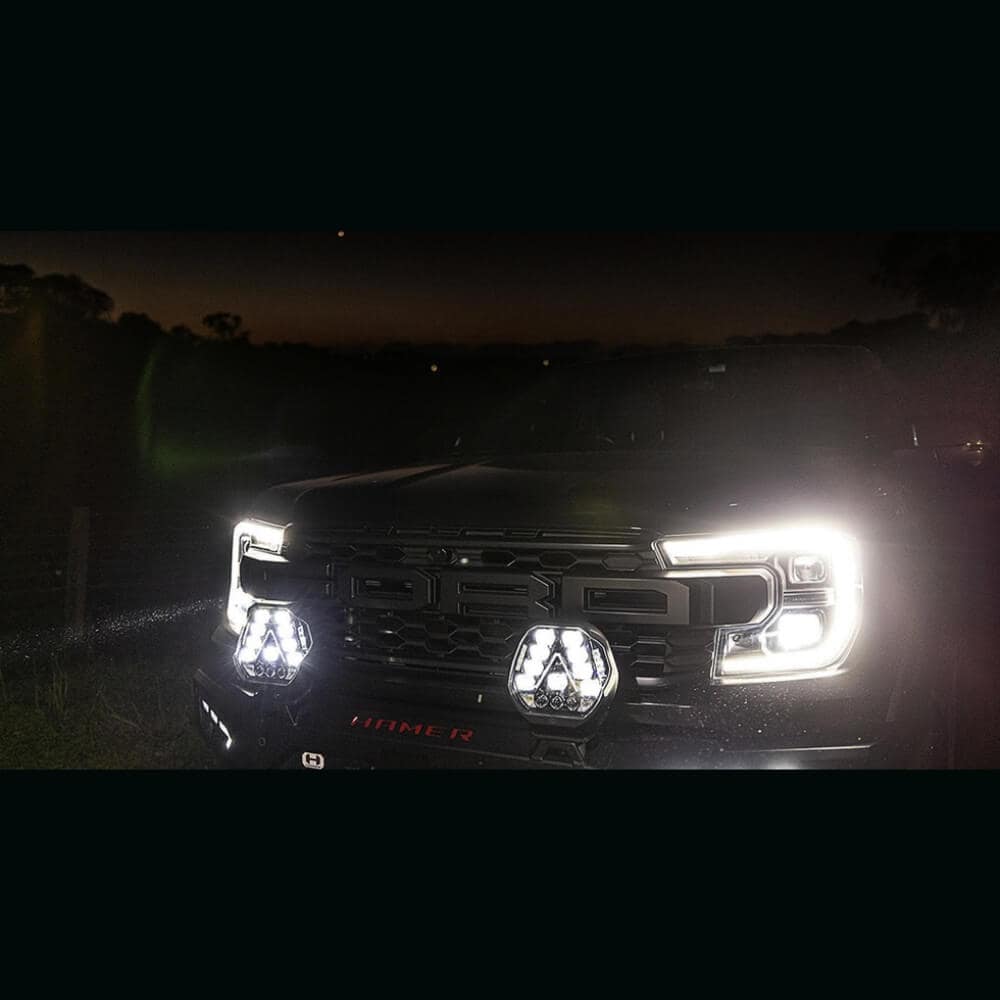 Hella Antares 9" LED Aux Lamp Set
